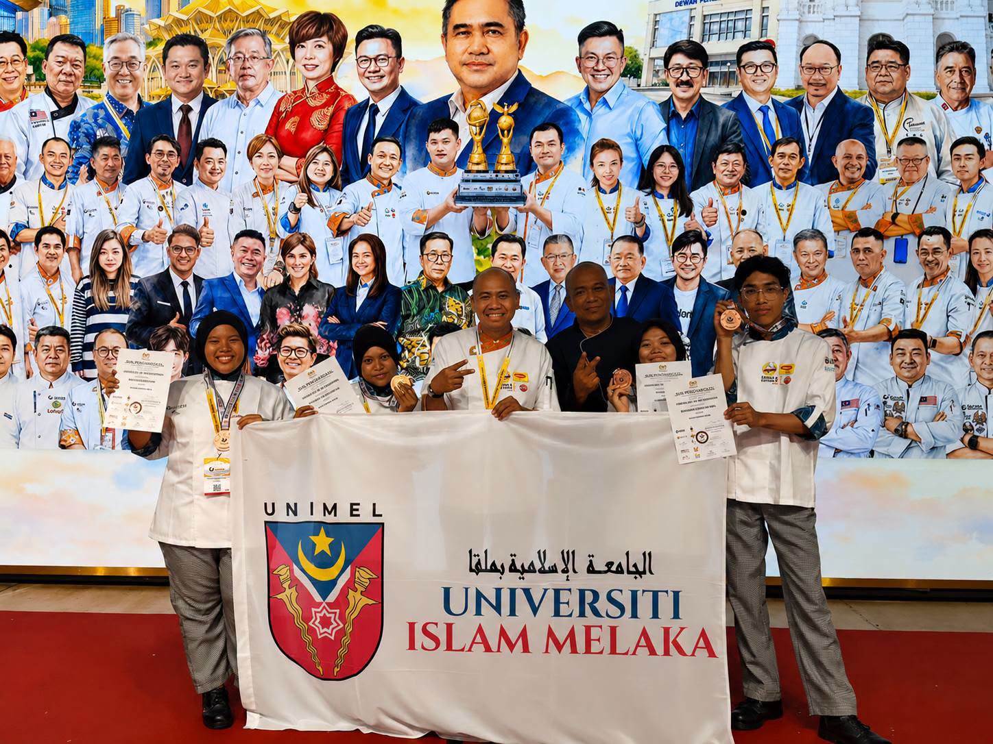 UNIMEL CONTINGENT EARNS RECOGNITION AT THE GLOBAL CULINARY CHALLENGE MALAYSIA 2026